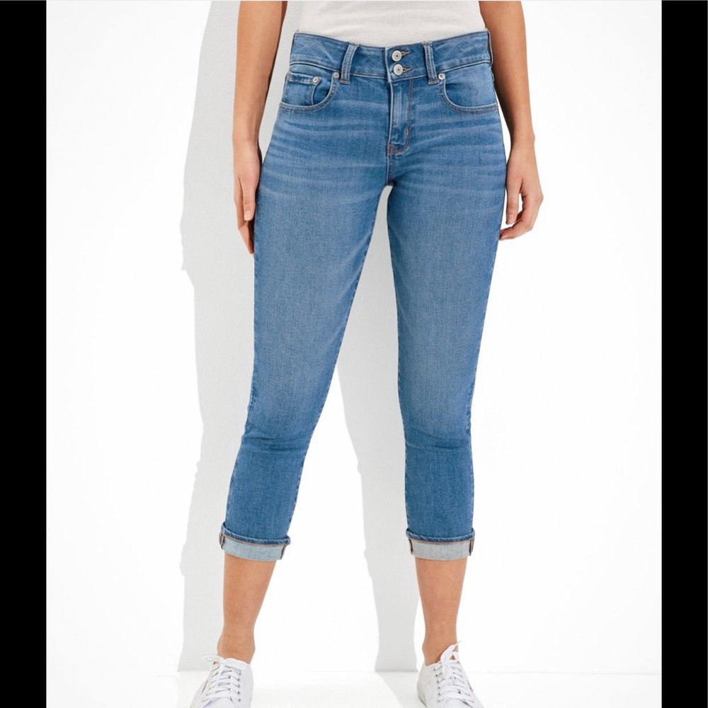 American Eagle Artist Crop Jean